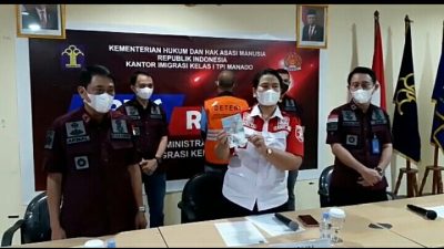 WNA AS Jekeps Luturmas Dideportasi dari Manado