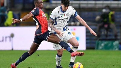 Inter Ditahan Imbang Tim Peringkat ke-19