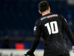 Messi Pertama Kali Pakai Nomor 10 di PSG Berujung Kekalahan