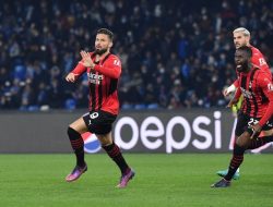 Menang Lawan Napoli, Milan Kembali ke Puncak Klasemen