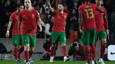 Brace Bruno Fernandes Pastikan Portugal Berlaga di Piala Dunia 2022