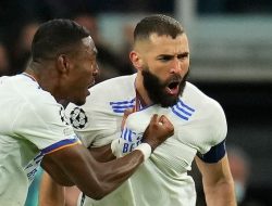 Benzema Hat-trick, Madrid Singkirkan PSG