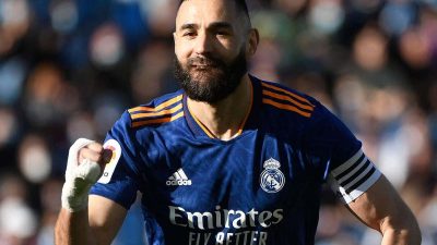 Benzema Cetak Dua Gol Penalti, Madrid Raih Tiga Poin