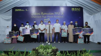 BNI Tebar Kebaikan dengan Berbagi Ribuan Bingkisan