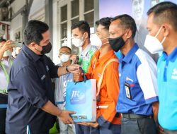 Tinjau Arus Mudik, Erick Thohir Sebut Kepadatan Semakin Berkurang