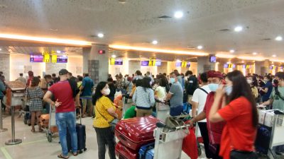 Arus Balik Mulai Tampak di Bandara Ngurah Rai Bali