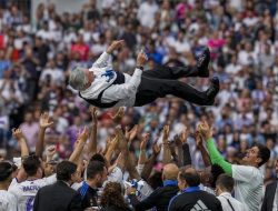 Carlo Ancelotti Pelatih Pertama Raih Juara Lima Liga Top Eropa
