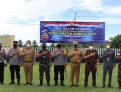 Bupati Lasut Pimpin Apel Keselamatan Samrat 2022