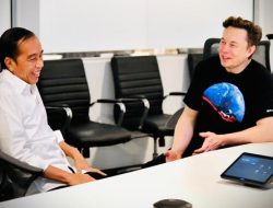 Jokowi Temui Elon Musk di Space X Boca Chica
