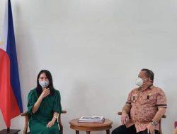 Bupati Talaud Kunjungi Kantor Konjen Philipina di Manado