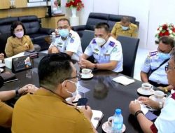 MAP Sambangi Kantor Dinas Perhubungan Sulut