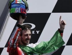 Podium Pertama MotoGP Italia Milik Fransesco Bagnaia