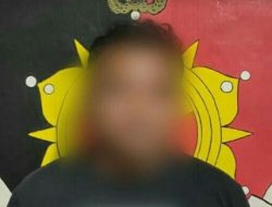 Hantam Kepala Teman Pakai Gelas Kaca, Oknum Honorer Diamankan Polsek Aertembaga