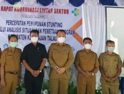 Tekan Stunting, Pemkab Talaud Gelar Rakor
