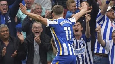 MU Dibantai Brighton Empat Gol Tanpa Balas