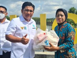 Jasa Raharja Bantu Pengaspalan Jalan Akses ke Embung Giriroto Boyolali
