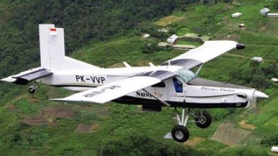 Susi Air Kecelakaan di Papua