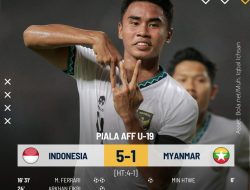 Indonesia Pesta Gol tapi Gagal ke Semifinal AFF U-19