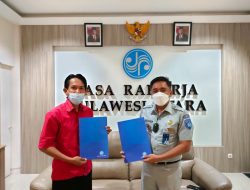 Jasa Raharja Sulut dan AntarJo Kerjasama Beri Perlindungan bagi Pengguna Angkutan Daring