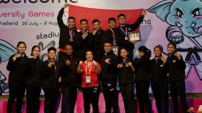 Tim Karate Indonesia Peserta Terbaik di ASEAN University Games
