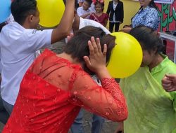 Siswa SLB Kristen Emmanuel Manado Turut Peringati HUT RI