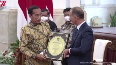 Indonesia Terima Penghargaan Swasembada Beras