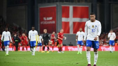 Mbappe Gagal Cetak Gol, Prancis Takluk atas Denmark