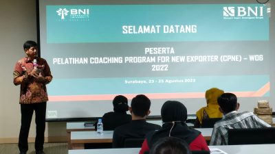 LPEI-BNI Bersinergi Tingkatkan Kapasitas Pelaku UMKM Berorientasi Ekspor