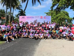 Meriahkan HUT Sulut, Hotel-hotel Accor di Manado Bersepeda Santai Lebih 12 Km