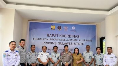 Forum Komunikasi Keselamatan Lalu Lintas Sulut Komit Tekan Angka Kecelakaan dan Fatalitas Korban