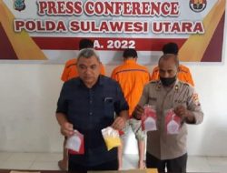 Terlibat Kasus Sabu, Dua Pria Diamankan Polisi di Ratatotok