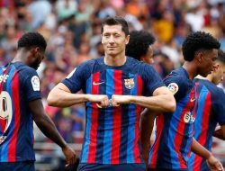 Lewandowski Cetak Dua Gol, Barcelona Hantam Tim Jurukunci