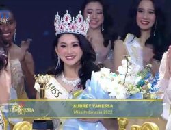 Finalis Asal Sulut Audrey Vanessa Dinobatkan Sebagai Miss Indonesia 2022