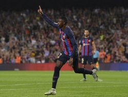 Dembele Gemilang, Barcelona Pesta Gol ke Gawang Athletic Bilbao