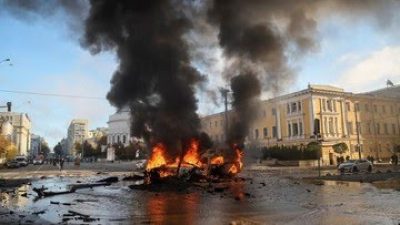 Sejumlah Kota di Ukraina Dihantam Rudal Rusia