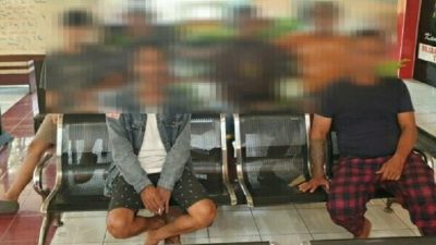 Polisi Tangkap Enam Pelaku Judi Sabung Ayam di Bitung