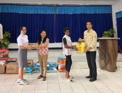 Komisi Remaja GMIM Pinaesaan GPI Touring Pelayanan Sekaligus Salurkan Bantuan