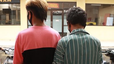 Dua Terduga Pelaku Curanmor Pastori Gereja Ditahan Polisi