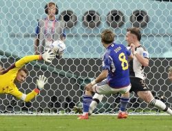 Kejutan, Jepang Tekuk Jerman 2-1