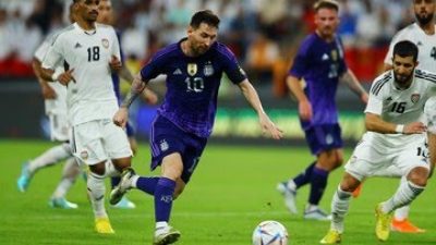 Laga Ujicoba, Argentina Bungkam UEA 5-0