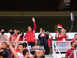 Jokowi Sesalkan Timnas Indonesia Buang 10 Peluang Saat Hadapi Kamboja