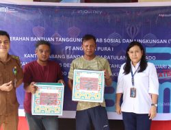 Masyarakat Dua Kelurahan Ini Terima 400 Paket Sembako Bandara Sam Ratulangi