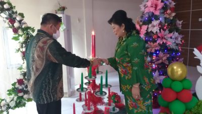 Natal Disnakertrans Sulut, Erny Tumundo: 2023 Adalah Tahun Penuh Berkat