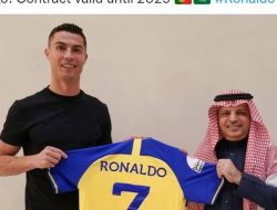 CR7 Resmi Gabung dengan Al Nassr