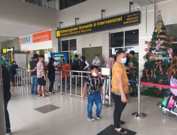 Jumlah Pesawat dan Penumpang Bandara Sam Ratulangi Meningkat Sepanjang Nataru