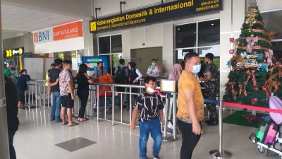 Jumlah Pesawat dan Penumpang Bandara Sam Ratulangi Meningkat Sepanjang Nataru