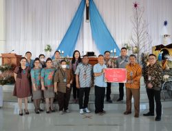 BNI Wilayah 11 Suluttenggomalut Salurkan CSR ke Gereja Katolik Bunda Teresa Dari Calcutta