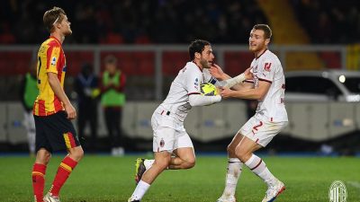 AC Milan Ditahan Imbang Lecce
