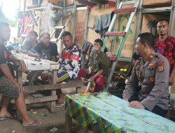 Jajaran Polsek Dimembe Terima Curhat Masyarakat Penambang