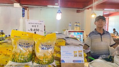 Perum Bulog SulutGo Salurkan Beras SPHP